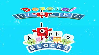 Alphablocks and DozenalBlocks Intro Backwards 2022  Theme Song [upl. by Aliza]