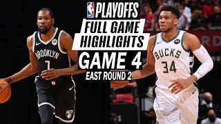 NETS vs BUCKS Full Game 4 Highlights NBA PLAYOFFS  NBA 2K21 [upl. by Knepper384]