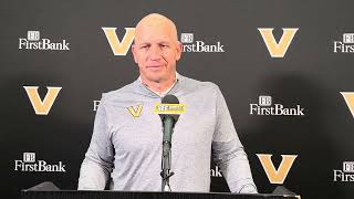 Vanderbilt coach Clark Lea on the South Carolina loss [upl. by Dwayne]