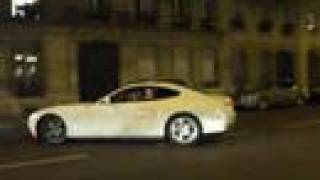 White Ferrari 612 Scaglietti loud rev [upl. by Adnyl]