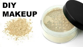 DIY MAKEUP  HOW TO MAKE YOUR OWN ALL NATURAL amp ORGANIC FOUNDATION [upl. by Eserrehs]