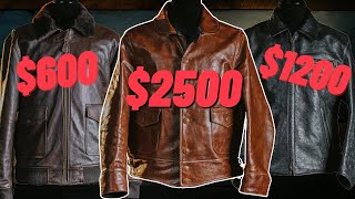 How Much Should You Pay For A Leather Jacket [upl. by Attalanta]