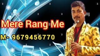 Hindi Romantic Saxophone player RAJA Kolkata Wedding ceremony M 9679456770 Mere rang me Sax [upl. by Danielle]