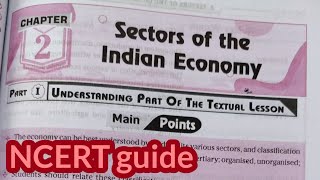 10th class social economics 2nd chapter sectors of Indian economy questionamp answers guide NCERT [upl. by Penrose]