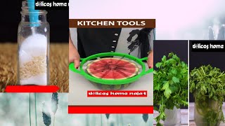 حيل و أفكار ذكية للمطبخ جديدة و بسيطة تسهل عليك الكثيرKitchen toolsampgadgets [upl. by Rea]