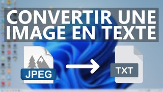 Comment convertir une image en texte [upl. by Elokkin]