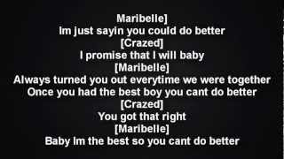 Lil Crazed and Maribelle Anes  Marvins Room Lyrics [upl. by Jordanson]