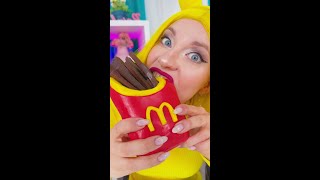 French fries challenge 🍟 fries fastfood [upl. by Ahsiei]