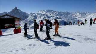 To the top of the Saulire MeribelCourchevel [upl. by Blaise]