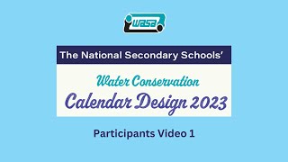 National Secondary Schools Calendar Design Competition Video 1 [upl. by Ymeraj]