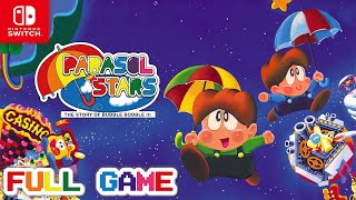 Parasol Stars  The Story of Bubble Bobble III  Nintendo Switch Gameplay FULL GAME Classic Taito [upl. by Leisam97]