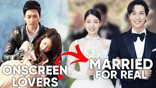 15 Korean Drama Couples Who GOT MARRIED After Meeting on Set 2022 Ft HappySqueak [upl. by Nacul]