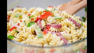 Italian Pasta Salad  Giada De Laurentiis [upl. by Yralih]