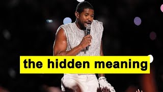 ❰HIDDEN MEANINGS❱ Ushers Super Bowl LVIII Halftime Show  2024  Symbolism Analysis [upl. by Dollie]