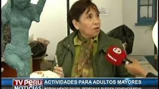 Actividades para adultos mayores en EsSalud [upl. by Anelra]