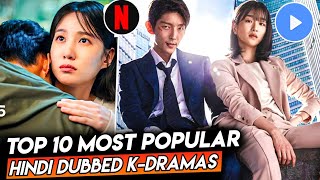 Top 10 Best Korean Dramas in Hindi Dubbed  Mx Player  Netflix  Best Korean Drama in Hindi [upl. by Jangro]