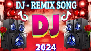 Bollywood Dj Mix Song 2024🥀 Dj  Hard Bass Nonstop Remix Hindi Song 🥀  Dj Remix Song 2024 dance [upl. by Rianna180]