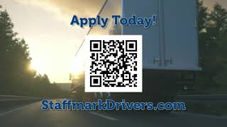 Staffmark Drivers is Hiring Join us Today [upl. by Hsiwhem756]