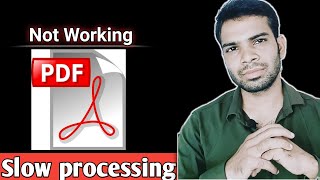 pdf reader not working  slow processing speed [upl. by Atalaya]