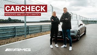 Car Check  MercedesAMG CLA 45 S 4MATIC [upl. by Neirol692]