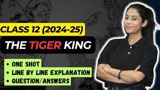 The Tiger King Class 12 in Hindi  FULL हिन्दी में Explained  Vistas Chapter 2 The Tiger King [upl. by Goldstein]