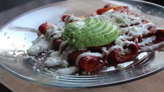 How To Make Red Enchiladas w Cheese Rojos [upl. by Holcomb]