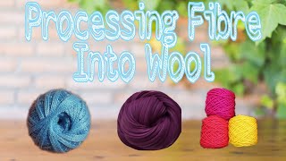 Fibre to Fabric। Part5 Processing fibre into wool। NCERT Class 7 Science Chapter3 [upl. by Ahsenhoj664]