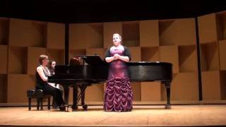 Melissa Van Dijk soprano  DUne Prison Reynaldo Hahn [upl. by Kaylee]