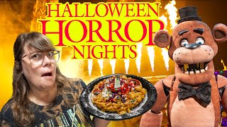 Halloween Horror Nights Hollywood Food amp Shows [upl. by Burwell]