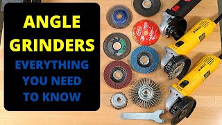 How to Use an Angle Grinder Angle Grinder Attachments [upl. by Nigam]