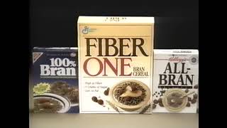 Fiber One Cereal 1996 Television Commercial [upl. by Nelubez]