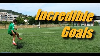 BEST FREE KICKS COMPILATION  Part 1 2015 [upl. by Ynnaj]