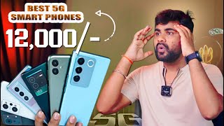 Top 5 Best 5G Phones Under 12000 in May 2024 I Best Smartphone Under 12K 2024 [upl. by Ifok714]