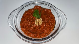 Yapımı Çok Kolay Tadı EFSANE 😍 Közlenmiş Biber Mezesi 🌶️ [upl. by Nelia]