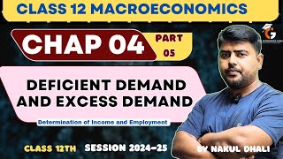 Problem of Deficient Demand and Excess Demand l Macroeconomics [upl. by Thorstein]