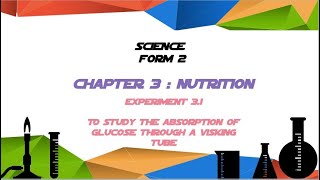 To study the absorption of glucose through a Visking tube [upl. by Hallam687]