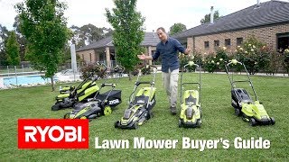 RYOBI Lawn Mower Buyers Guide [upl. by Lakym]