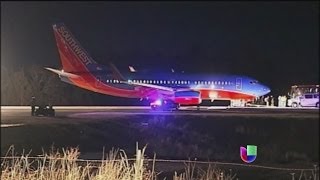 Un avión aterrizó en el lugar equivocado  Noticiero Univisión [upl. by Strader]