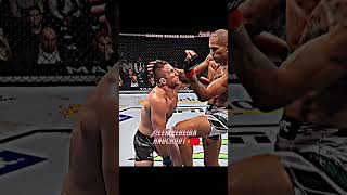 Pereiras Brutal Knee KO🥊👑 Pereira vs Michailidis 👊 pereira mmafighter ufchistory [upl. by Arodnap]