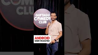 Android User Roasted  Crowd Work Stand Up Comedy By Vikas Kush Sharma shorts standupcomedy [upl. by Amlez]