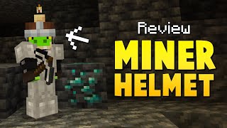 Addon de Nuevo Casco Minero Para Minecraft PEBE 120  MINER HELMET MOD [upl. by Adnovaj650]