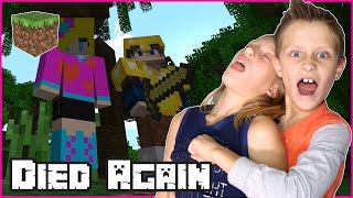 I Died Again  Minecraft Survival mini games with RonaldOMG [upl. by Tommy]