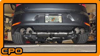 Install APR Exhaust on my 2019 Golf R [upl. by Lyndell817]