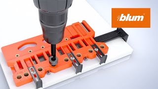 Universal drilling template  Blum [upl. by Lusa157]