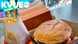 McDonalds begins selling Quarter Pounder again testing shows they werent the source of E coli [upl. by Alten]