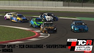 iRacing  TCR  Silverstone  Honda [upl. by Sheri]