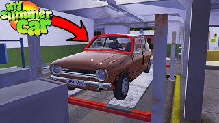 WINDSHIELD REPAIR AND ENGINE TUNING AT FLEETARI  My Summer Car Story S2 136  Radex [upl. by Tireb]