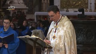 Vêpres à NotreDame de Paris du 8 janvier 2019 [upl. by Isle]