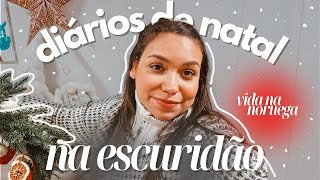 MINHA VIDA NA ESCURIDÃO DECORAÇÃO E LIMPEZA DE NATAL 125 \\ Vida na Noruega 🇧🇷🇳🇴 [upl. by Crystal]