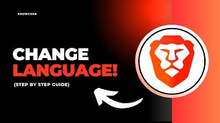 How to change language in Brave Browser Step By Step [upl. by Lauretta646]